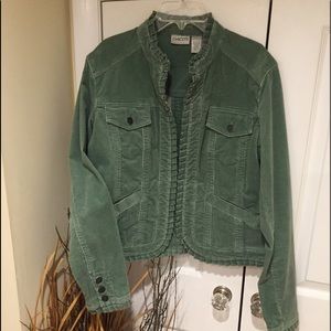 Thin wale corduroy jacket